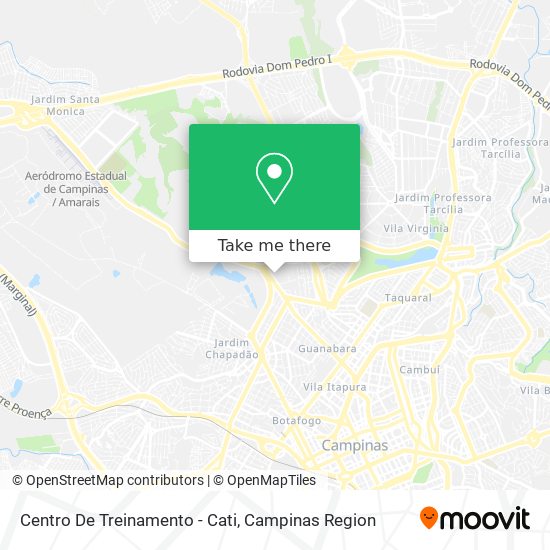 Centro De Treinamento - Cati map