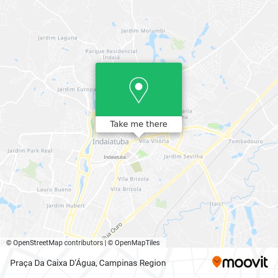 Praça Da Caixa D'Água map