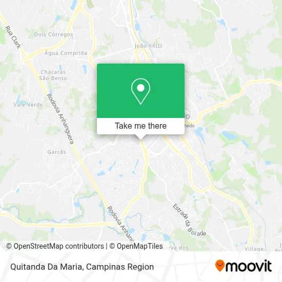 Quitanda Da Maria map