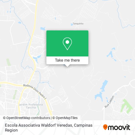 Escola Associativa Waldorf Veredas map