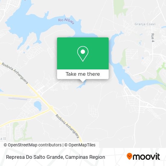 Represa Do Salto Grande map