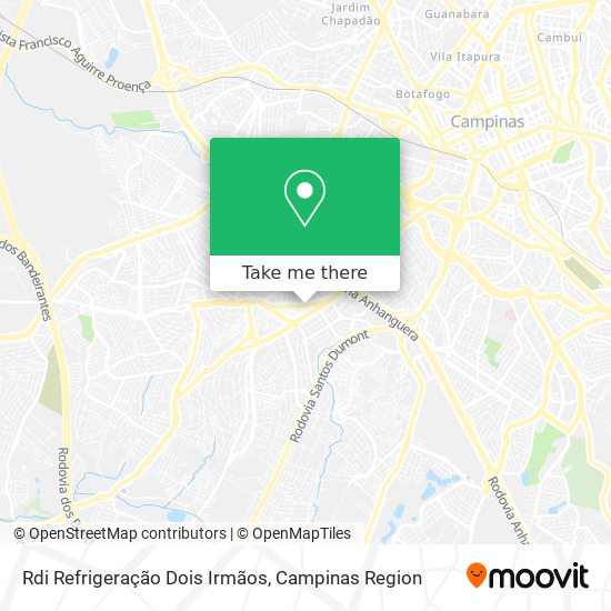 Mapa Rdi Refrigeração Dois Irmãos