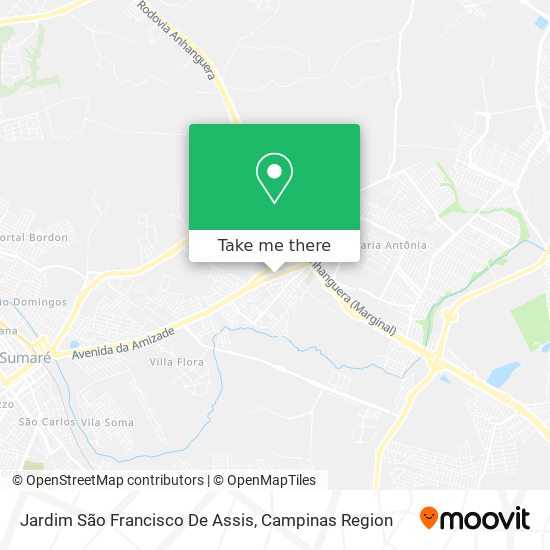 Jardim São Francisco De Assis map