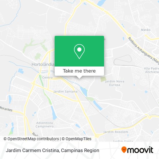 Jardim Carmem Cristina map