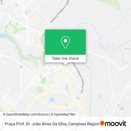 Praça Prof. Dr. João Alves Da Silva map