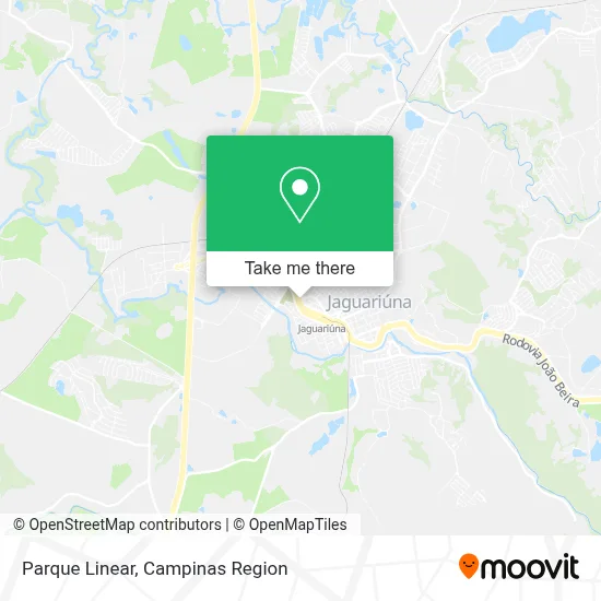 Parque Linear map
