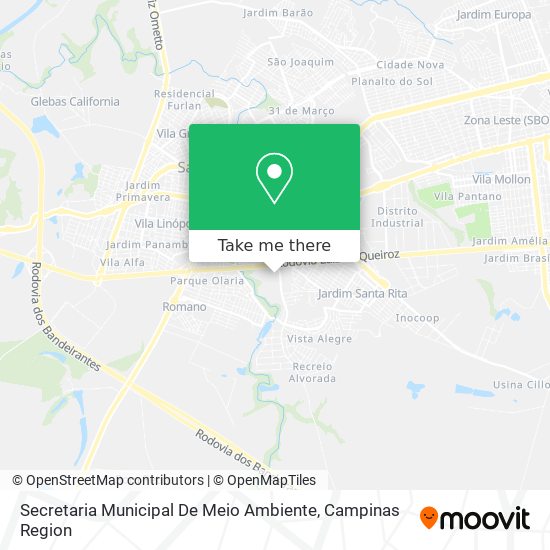 Secretaria Municipal De Meio Ambiente map