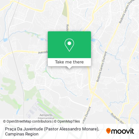 Mapa Praça Da Juventude (Pastor Alessandro Monare)