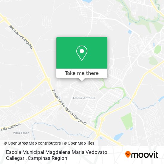 Escola Municipal Magdalena Maria Vedovato Callegari map