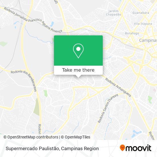 Supermercado Paulistão map