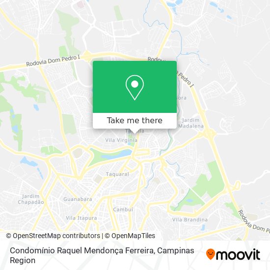 Condomínio Raquel Mendonça Ferreira map