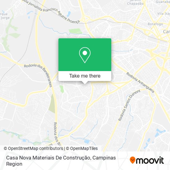 Casa Nova Materiais De Construção map