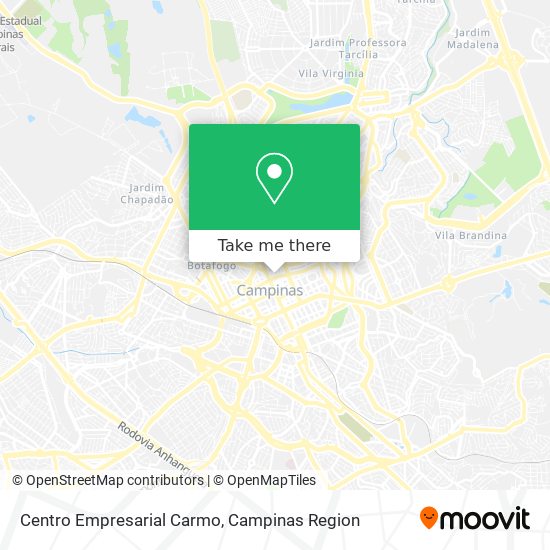 Centro Empresarial Carmo map