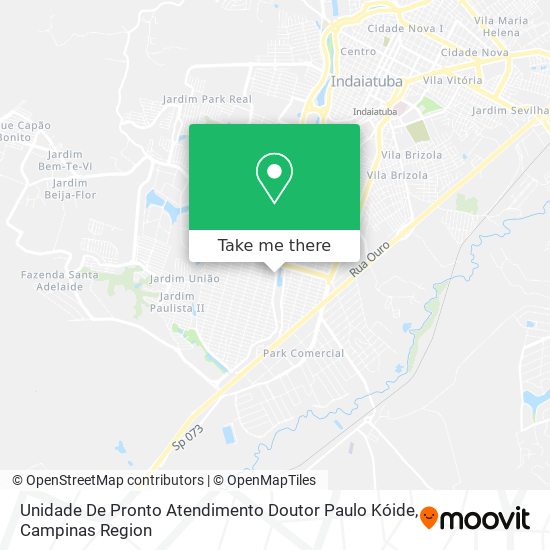 Unidade De Pronto Atendimento Doutor Paulo Kóide map