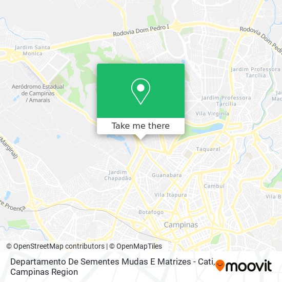 Departamento De Sementes Mudas E Matrizes - Cati map