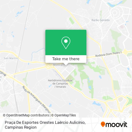 Praça De Esportes Orestes Laércio Aulicínio map