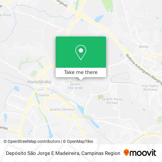 Depósito São Jorge E Madeireira map
