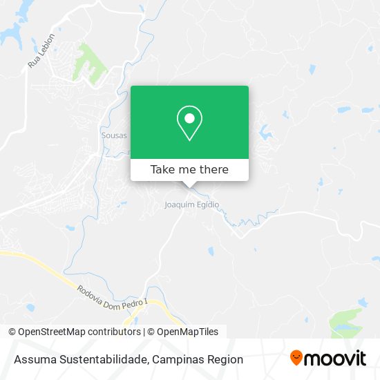 Assuma Sustentabilidade map