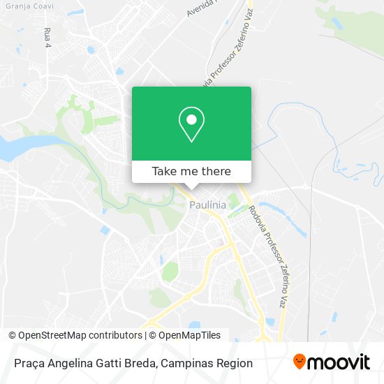 Praça Angelina Gatti Breda map
