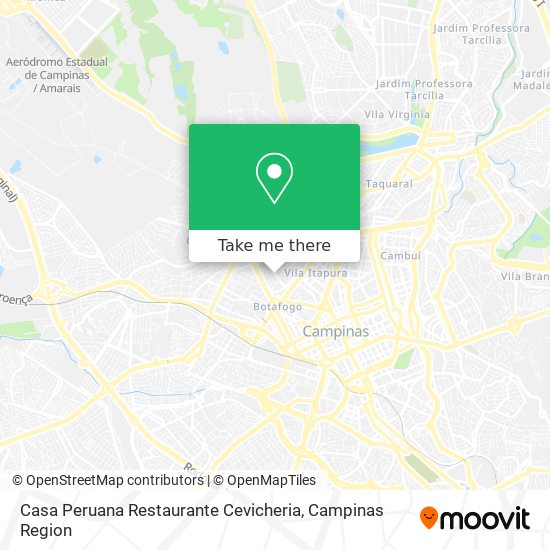 Casa Peruana Restaurante Cevicheria map
