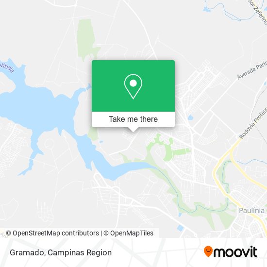 Gramado map