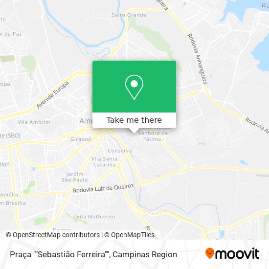 Praça ""Sebastião Ferreira"" map