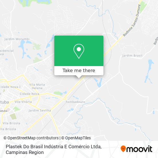 Plastek Do Brasil Indústria E Comércio Ltda map
