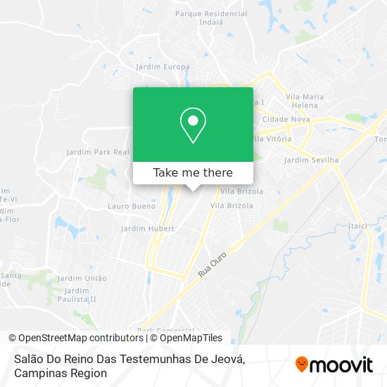 Salão Do Reino Das Testemunhas De Jeová map