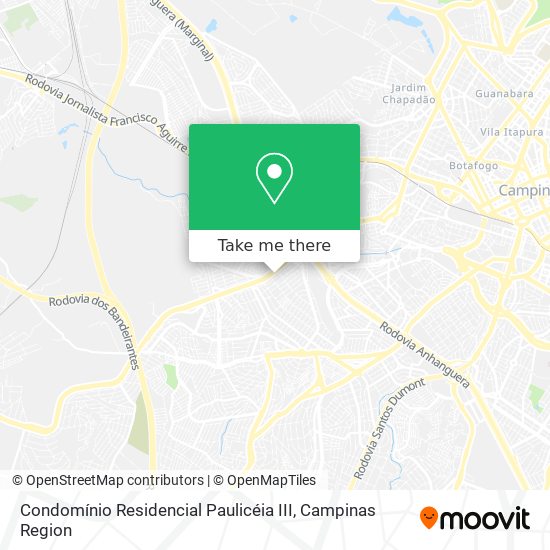 Condomínio Residencial Paulicéia III map