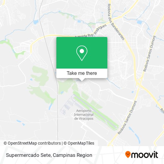 Supermercado Sete map