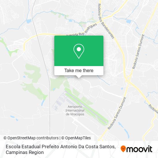 Escola Estadual Prefeito Antonio Da Costa Santos map