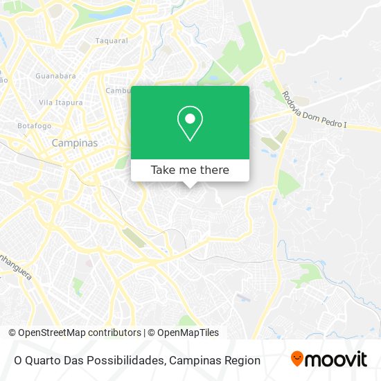 O Quarto Das Possibilidades map