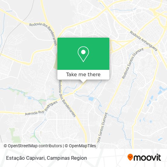 Estação Capivari map