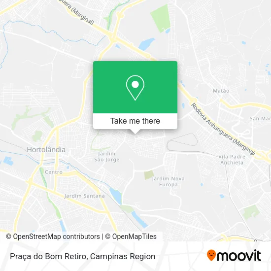 Praça do Bom Retiro map