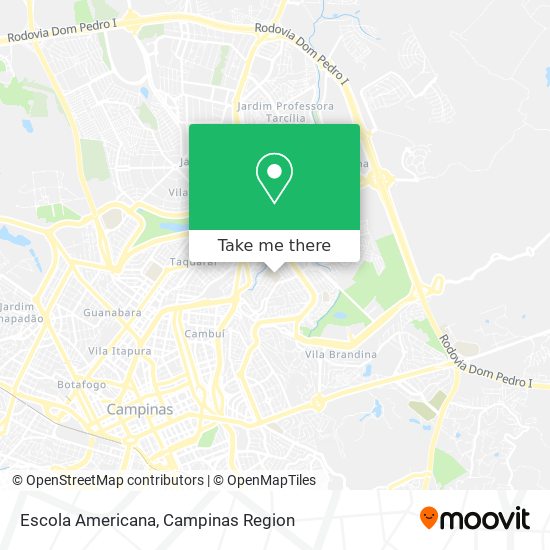 Escola Americana map