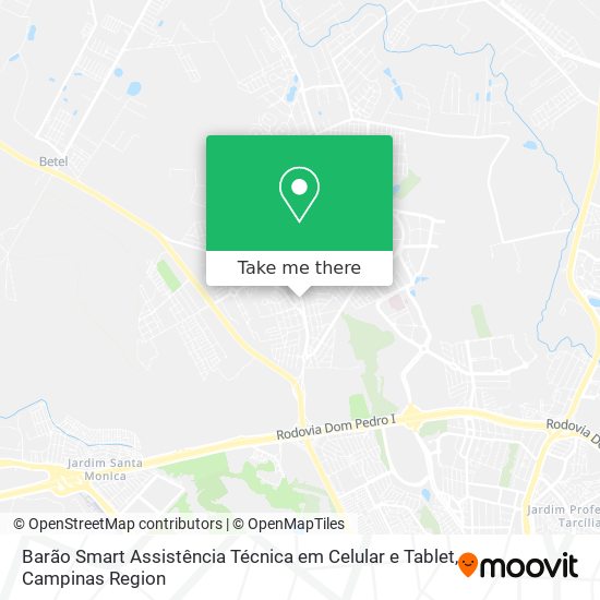 Mapa Barão Smart Assistência Técnica em Celular e Tablet