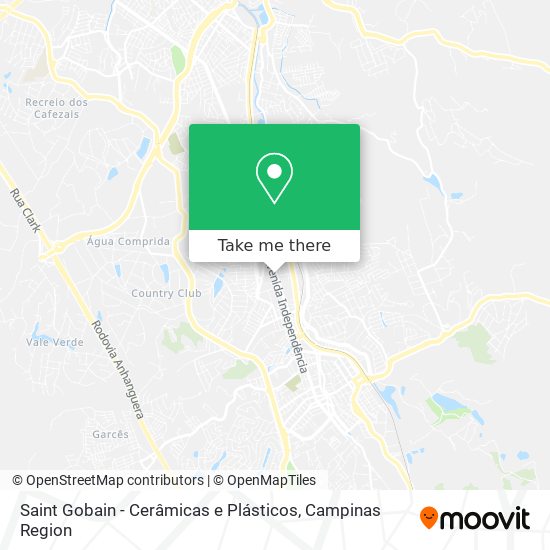 Saint Gobain - Cerâmicas e Plásticos map