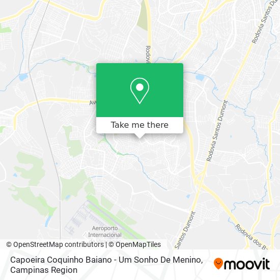 Capoeira Coquinho Baiano - Um Sonho De Menino map