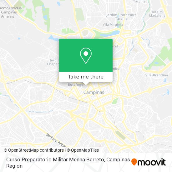 Curso Preparatório Militar Menna Barreto map