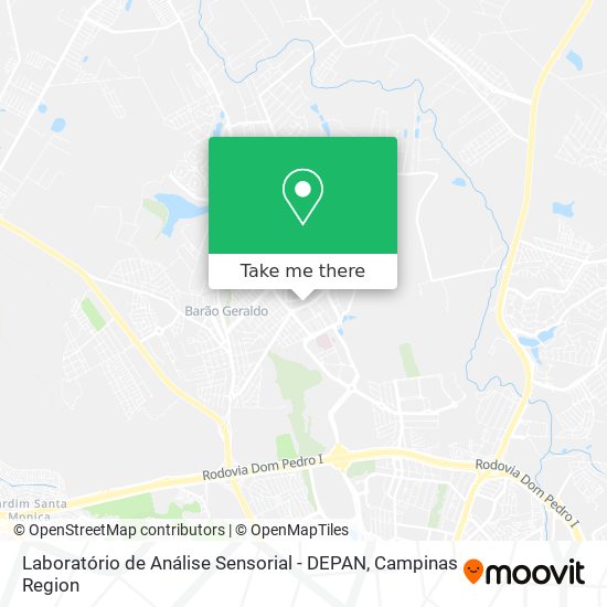 Laboratório de Análise Sensorial - DEPAN map