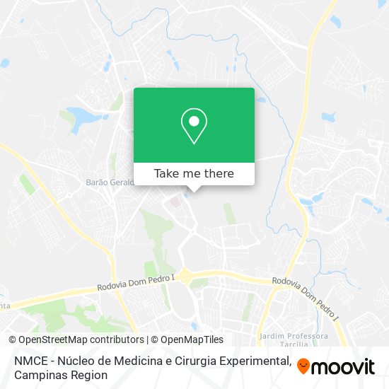 NMCE - Núcleo de Medicina e Cirurgia Experimental map