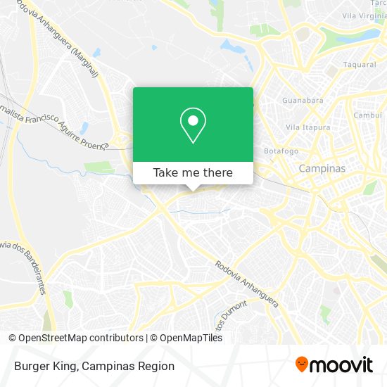 Burger King map