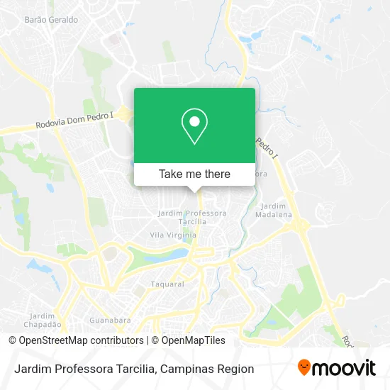 Jardim Professora Tarcilia map