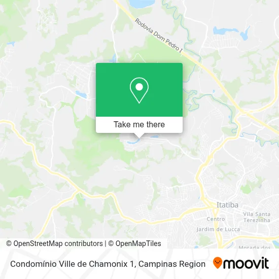 Condomínio Ville de Chamonix 1 map
