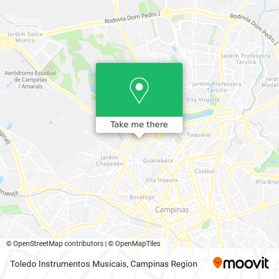 Toledo Instrumentos Musicais map