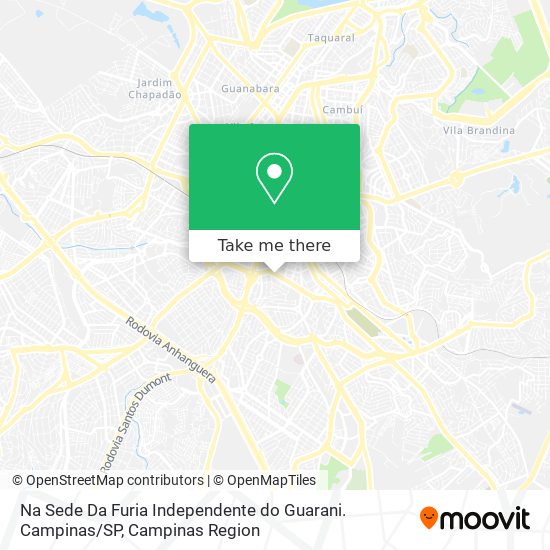 Na Sede Da Furia Independente do Guarani. Campinas / SP map