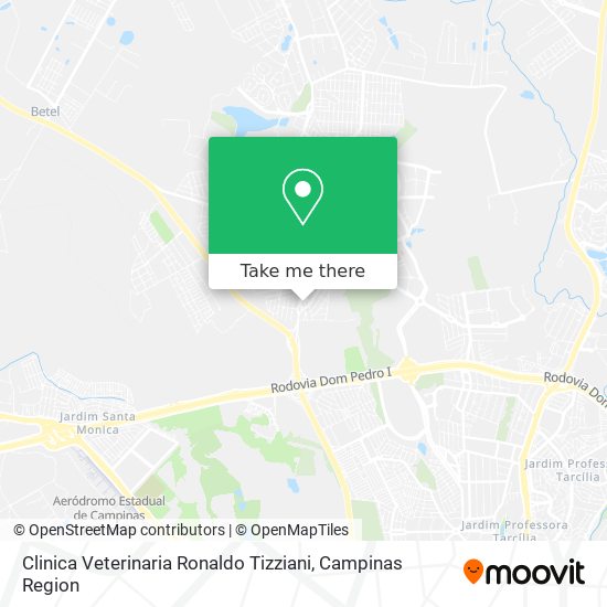 Clinica Veterinaria Ronaldo Tizziani map