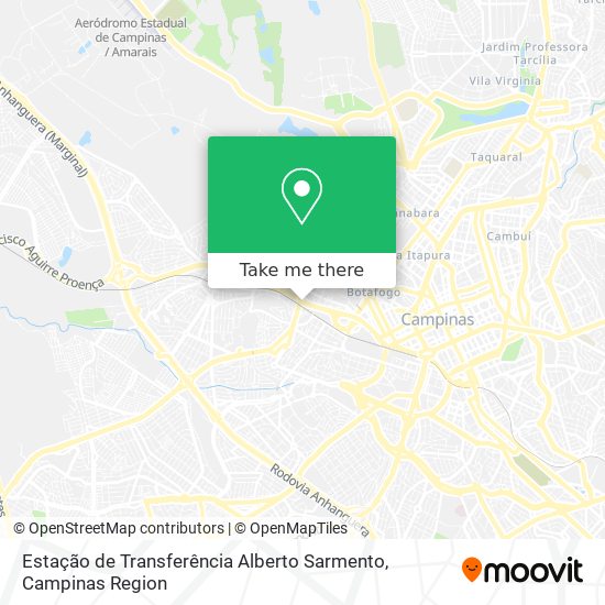 Estação de Transferência Alberto Sarmento map