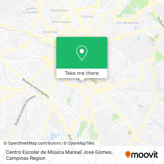 Centro Escolar de Música Manoel José Gomes map