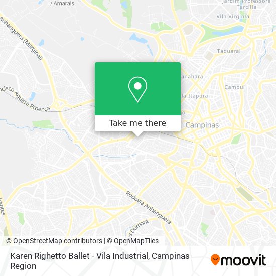 Karen Righetto Ballet - Vila Industrial map